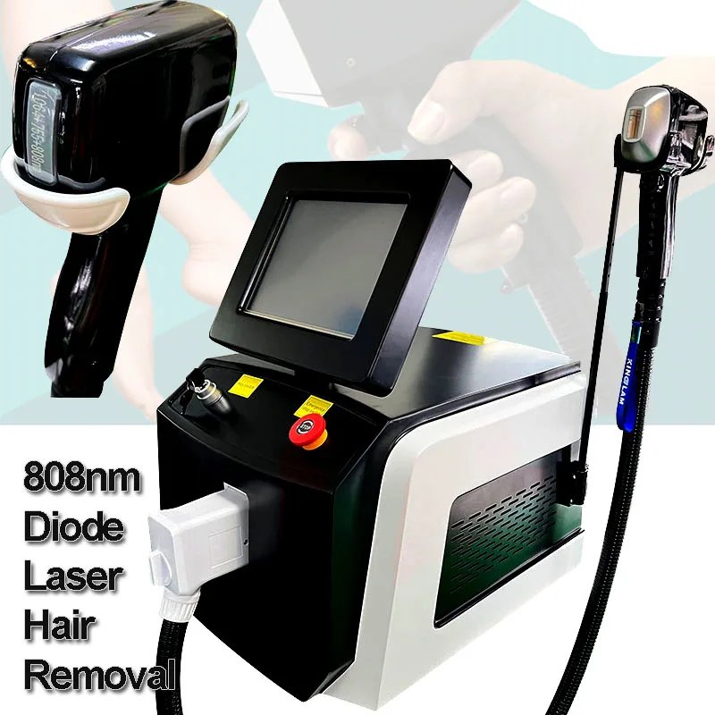 

Новейший портативный 755 808 1064 лазерный диодный лазер Diodo 808 аппарат для удаления волос Профессиональный Лидер продаж Бесплатный Пользовательский логотип загрузки