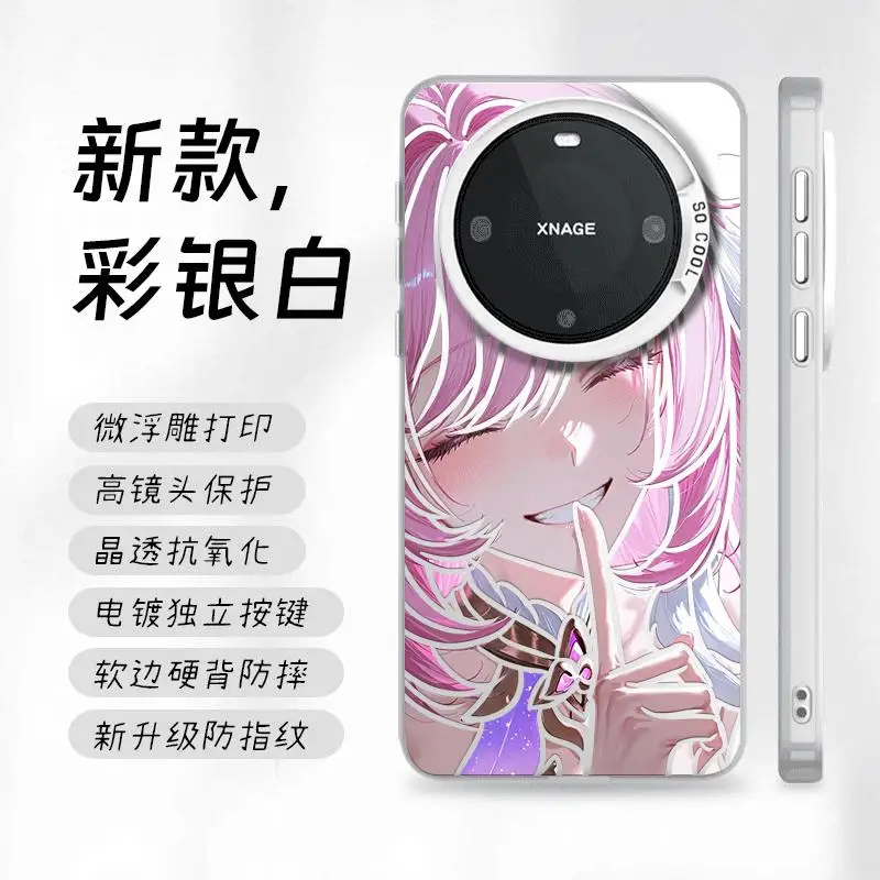 Фото Милые девушки Элизия из Honkai Impact ‌ ‌   Чехол для телефона Samsung S25 S24 S23, Xiaomi, VIVO 200 Ultra, OPPO Find X8 Pro №2
