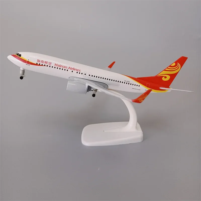 

20cm Alloy Metal Air China HaiNan Airlines Boeing 737 B737 Airways Airplane Model Diecast Air Plane Model Aircraft w Wheels