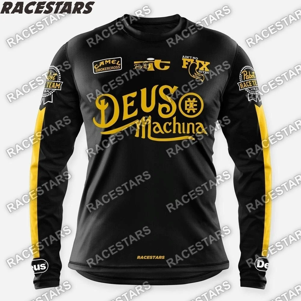 

DEUS Motorcycle Enduro Jersey Downhill Long Sleeve DH T-Shirt Clothes Motocross MTB Jersey Mountain Dirt Bike Maillot Ciclismo