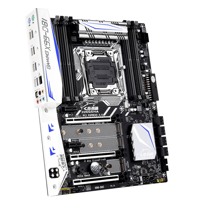Материнская плата JINGSHA X99 D8I стандартная материнская с процессором xeon E5 2680 V4 64 ГБ