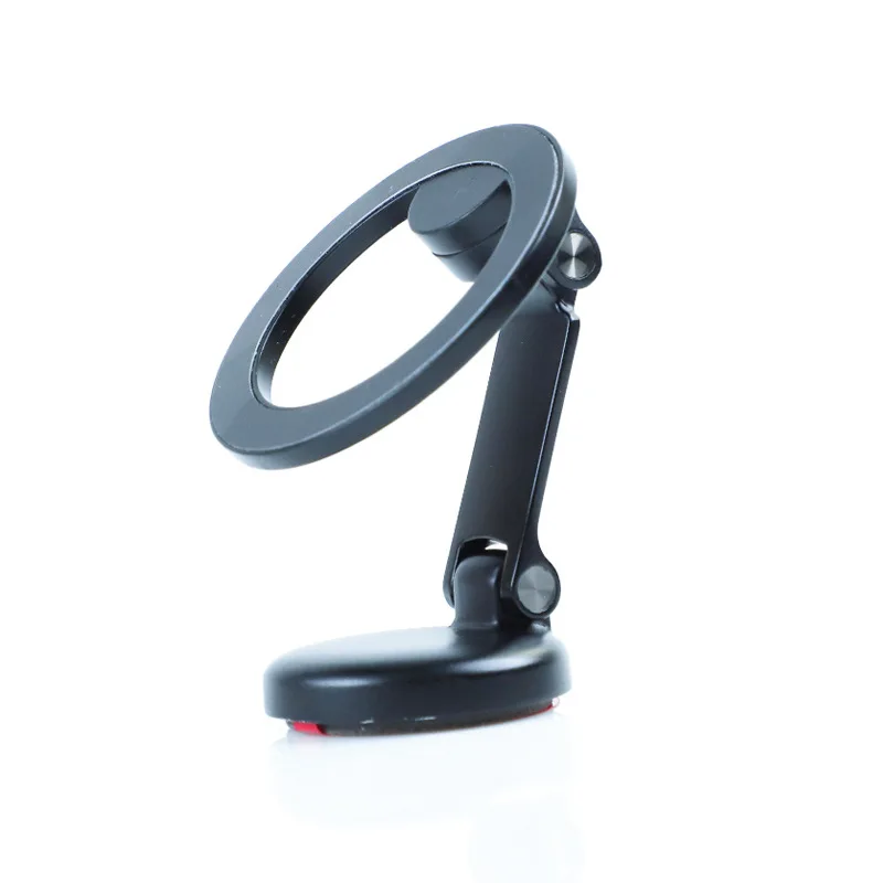 

New Foldable Car Phone Holder - Anti-Shake Navigation Support with Zinc Alloy Magnetic Mount