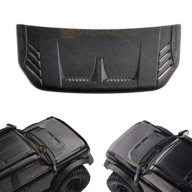 TRX4M 1 шт. имитация металлической черной крышки защитная оболочка автомобиля