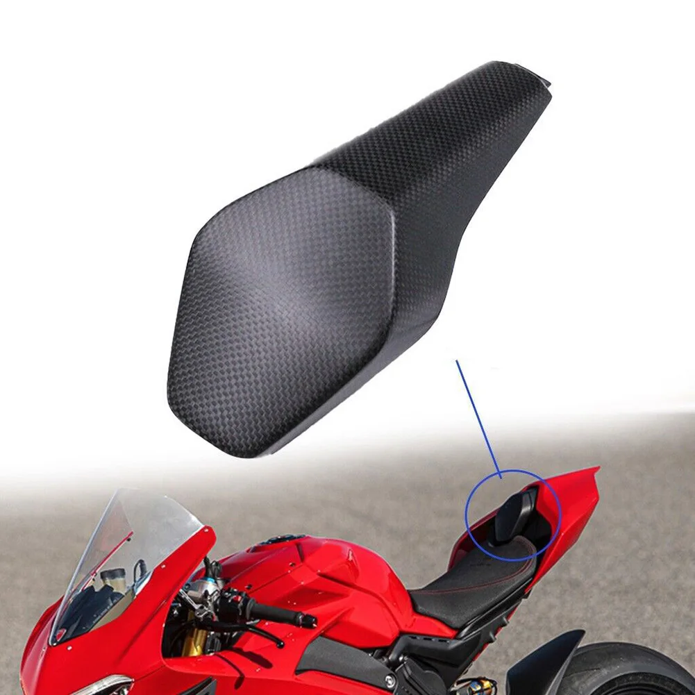 

1pc Tail Fairing Solo Cowl Rear Cover For Ducati Panigale V4 S V2 Streetfighter Carbon Fiber Black High-strength