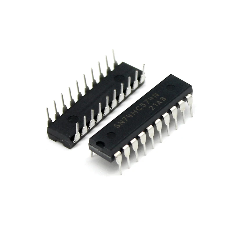 

10PCS SN74HC574N DIP20 SN74HC574 DIP 74HC574N DIP-20 74HC574