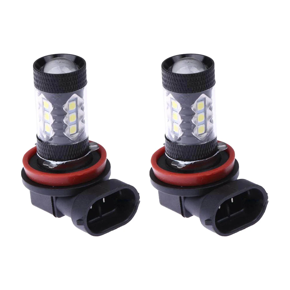 

2Pcs Universal Car Fog Lamp H11 LED Bulbs 3000K Yellow Car Driving Running Lamp 80W 12V Car Light For Honda For Civic 2006-2019