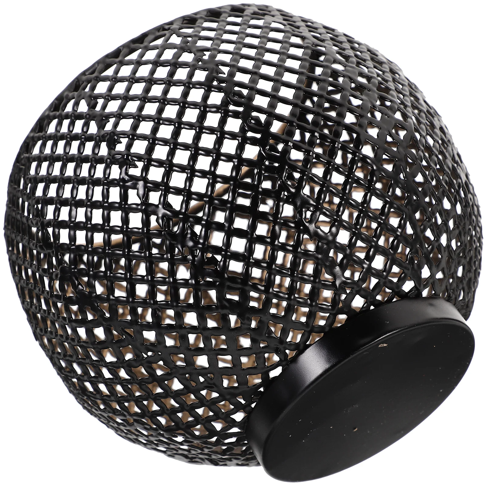 

Iron Tealight Holder Vintage Style Hollow Holder Candlestick Holder Decoration