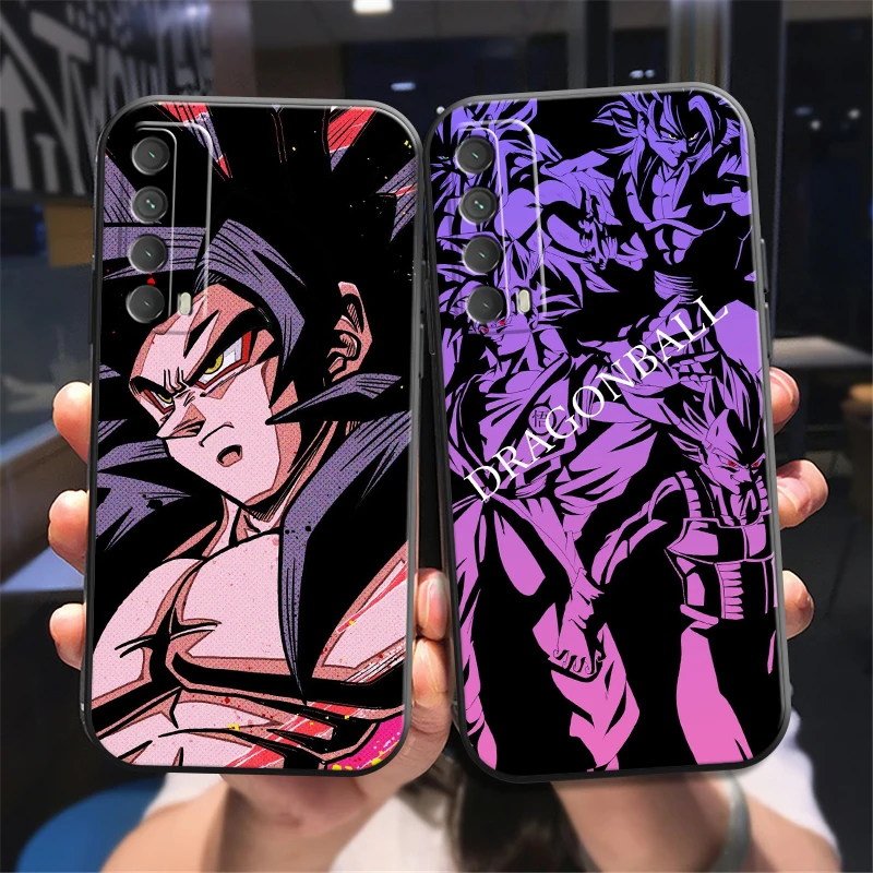 

Japanese Anime Dragon Ball Phone Case For Huawei P Smart Z 2019 2021 P20 P20 Lite Pro P30 Lite Pro P40 P40 Lite 5G Funda