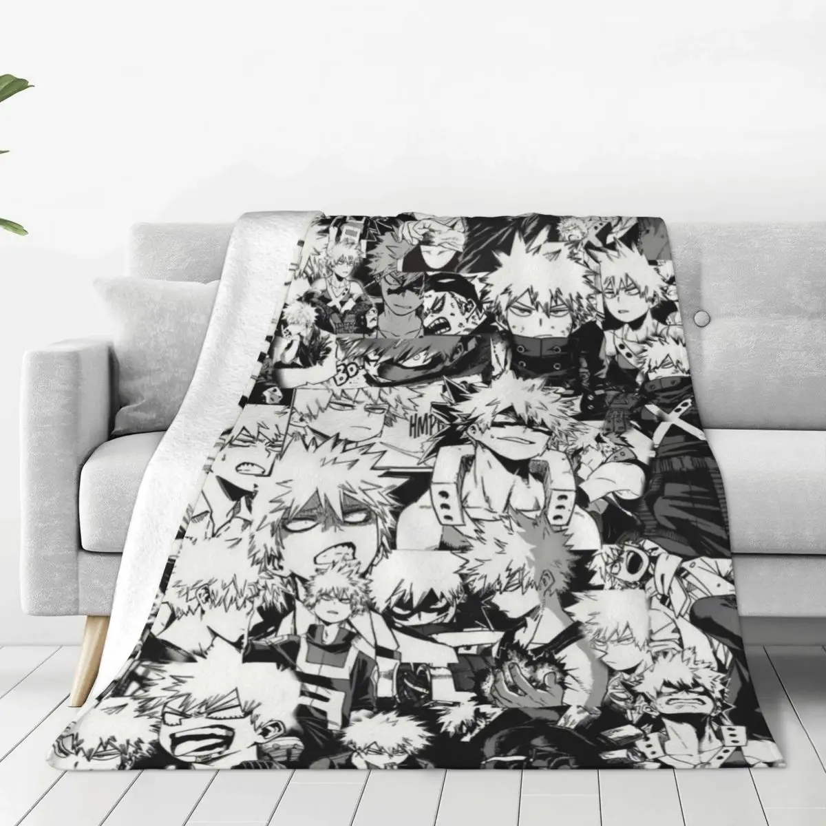 

My Hero Academia Dabi Collage Blanket Super Warm Decorative Bed Throw Blankets for Luxury Bedding Travel Camping Blankets