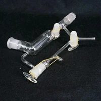 14 19 24 29 female x male joint borosilicate glass vacuum distillation receiver lab ware