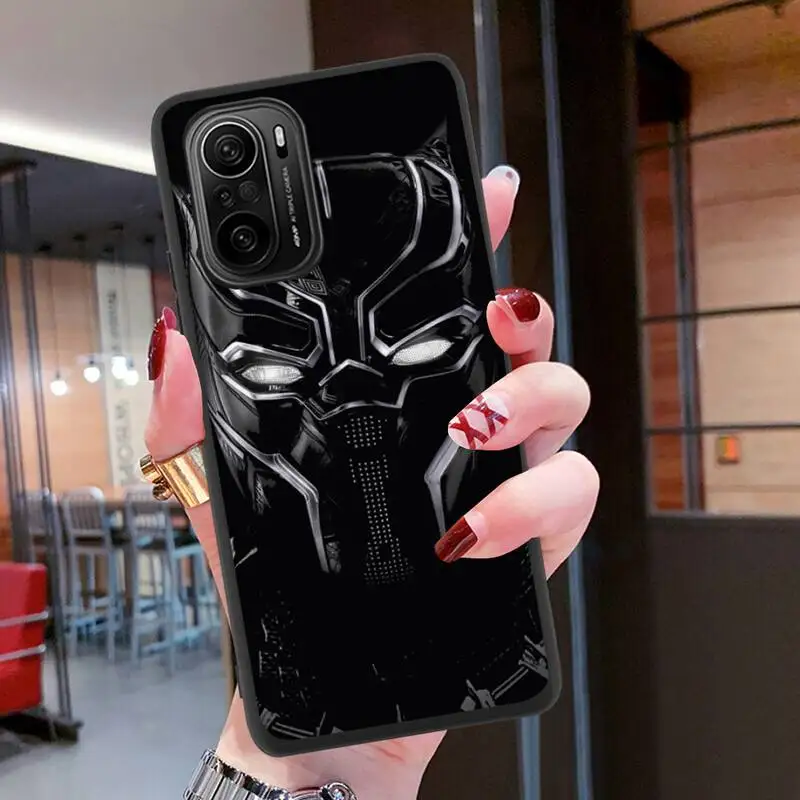 Чехол для телефона с супергероями Marvel Черная пантера Xiaomi Mi Note 11 10 9 8 6X 11X Lite 9T CC9 Pro SE