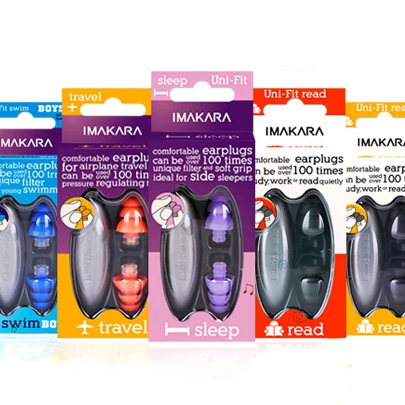 

Earplugs Noise Reduction Plug For Sleep Protector Soundproofing Earplug To Case Silicone Anti Bruit Canceling Sleeping Ear Plug