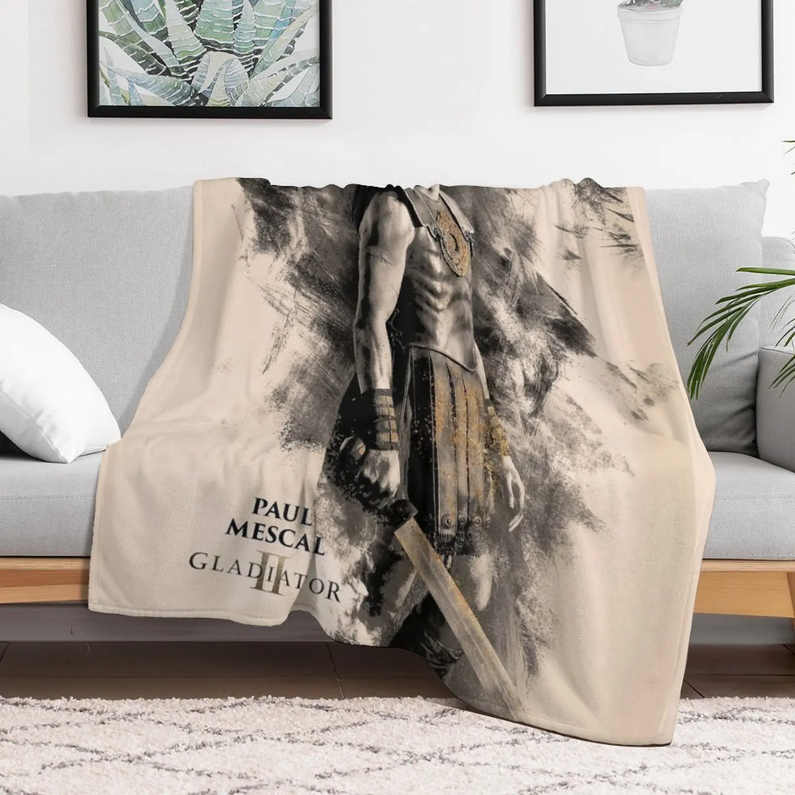 Одеяло Paul Mescal Gladiator 2 детские зимние кровати декоративные диванные мягкие одеяла