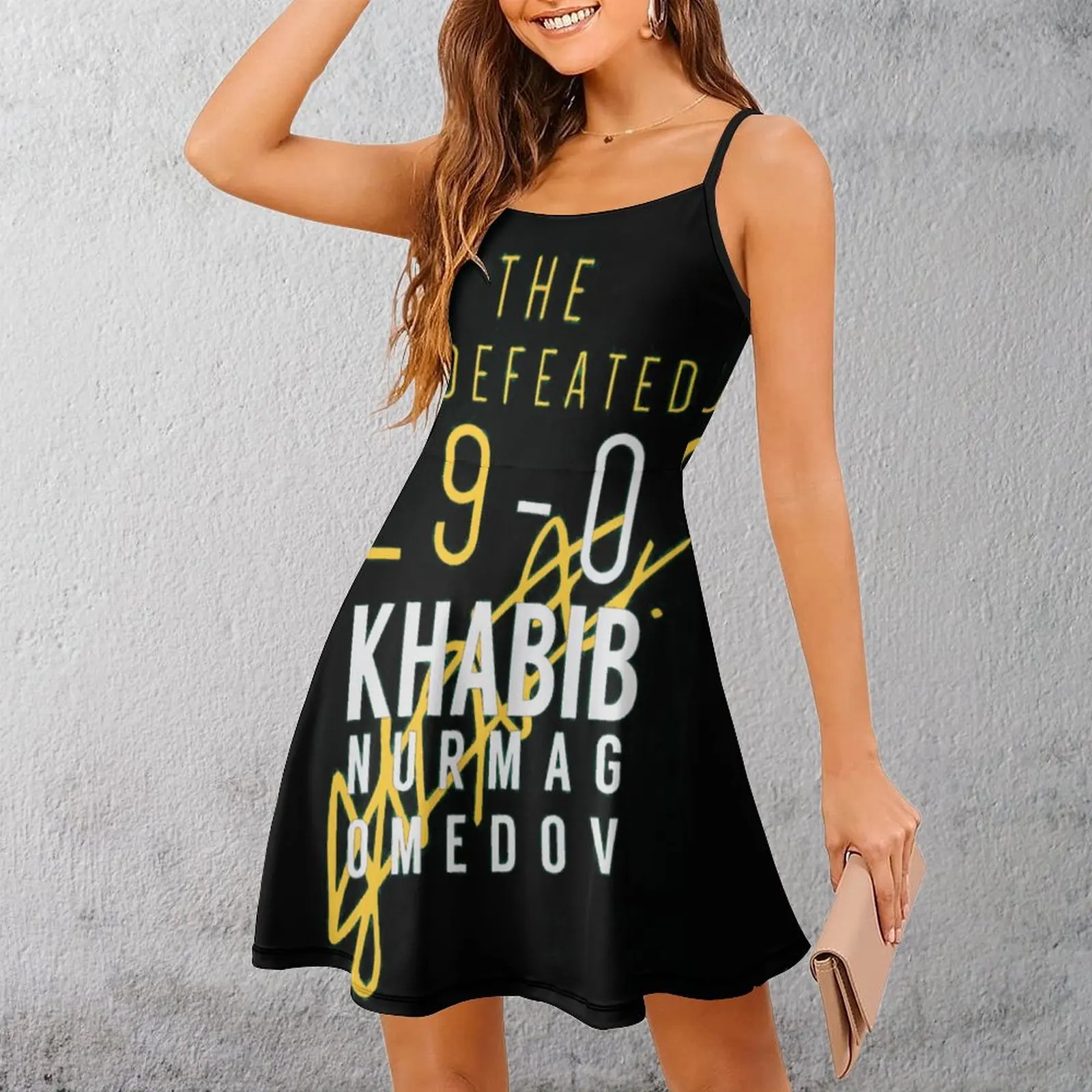 Экзотическое Khabib Nurmagomedov непобежденные стринги 29 0 Khabibg женское платье на