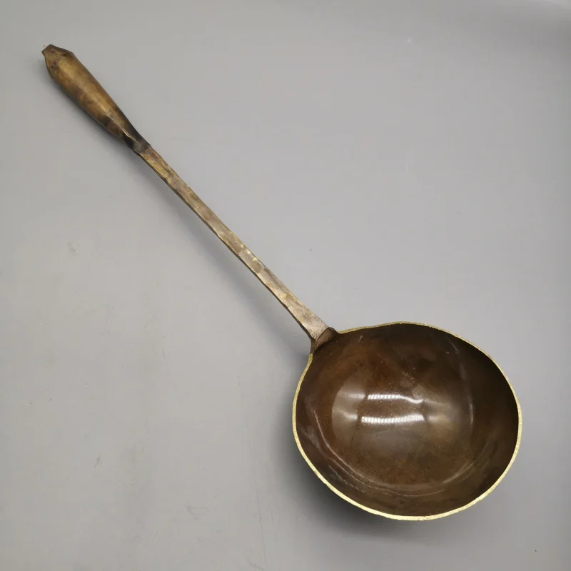 Фабричная антикварная кухонная посуда для ресторана ферма старомодная медная