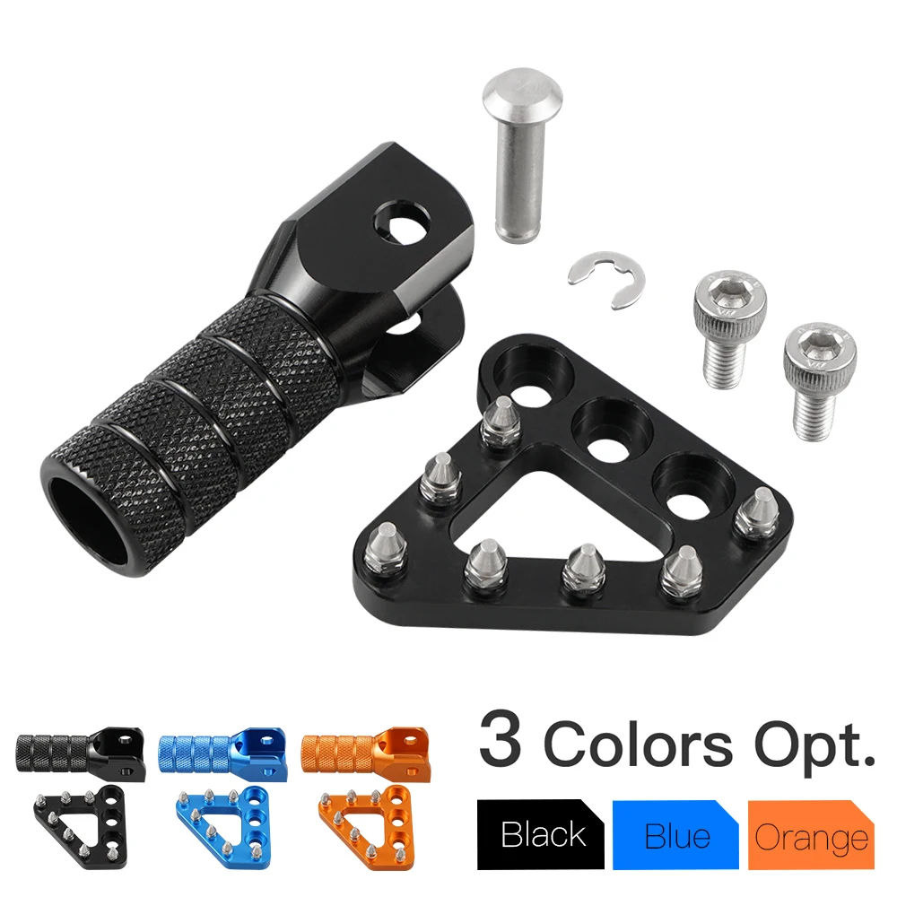 

NICECNC Brake Pedal Step Plate Shift Shifter Lever Tip for KTM 125-530 SX SXF XC XCF EXC EXCF 300 150 200 250 350 400 450 04-15