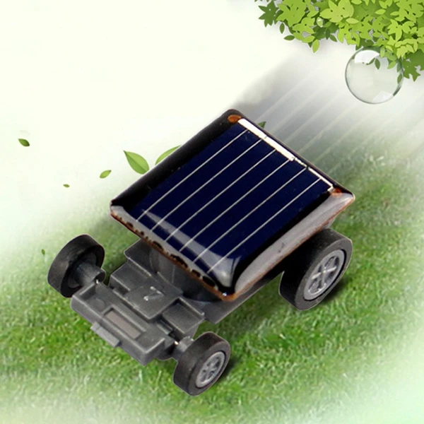 

High Quality Smallest Mini Car Solar Power Toy Car Racer Educational Gadget Children Kid's Toys Hot Selling Solar Power Toy blac