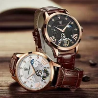 2022 relogio masculino watches men fashion sport stainless steel case leather strap watch quartz business wristwatch reloj hombr