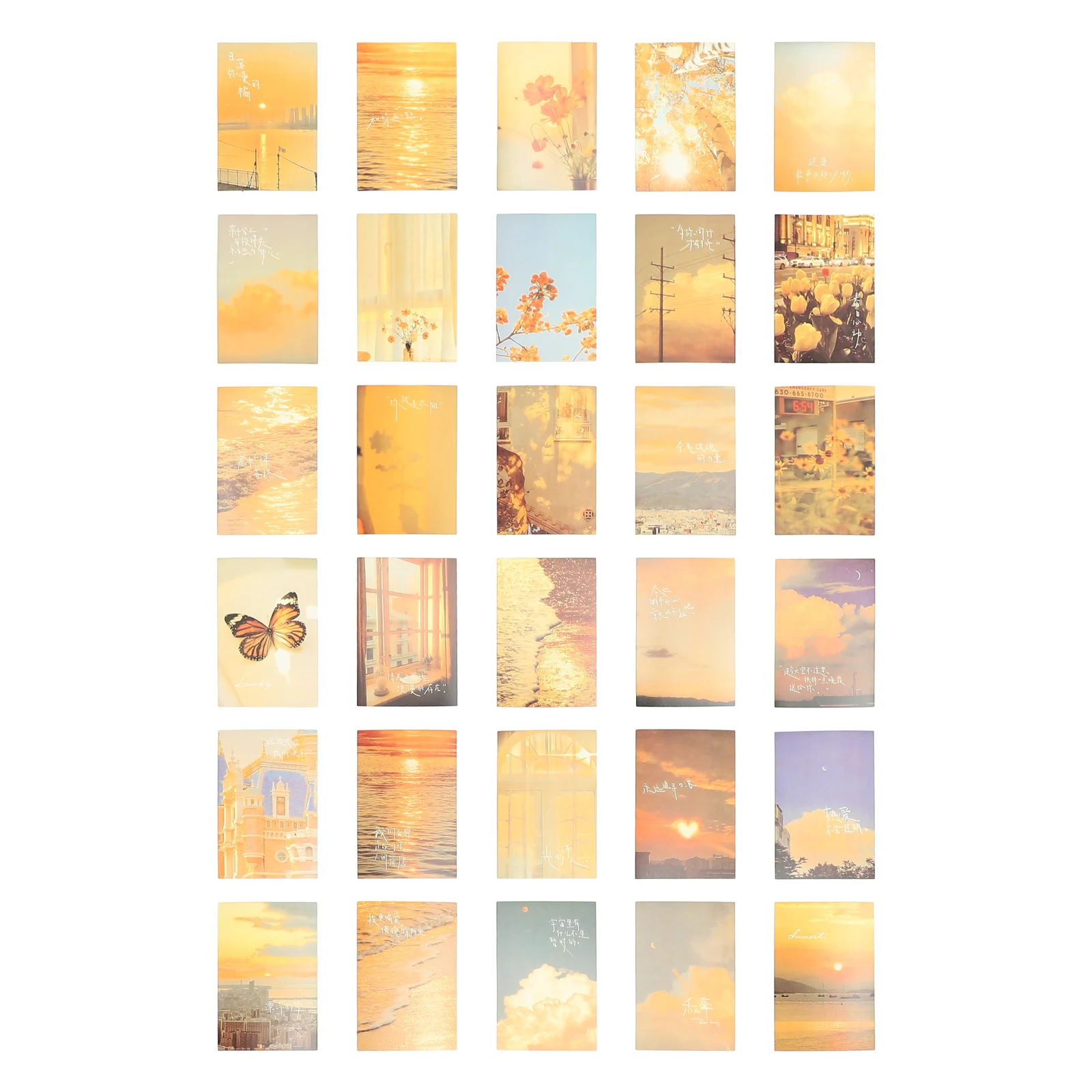 

Paper Wall Scrapbook Kit Collage Aesthetic Pictures Decorative Things Decor Dollars Photo Room Journal Sunset Birthday Retro
