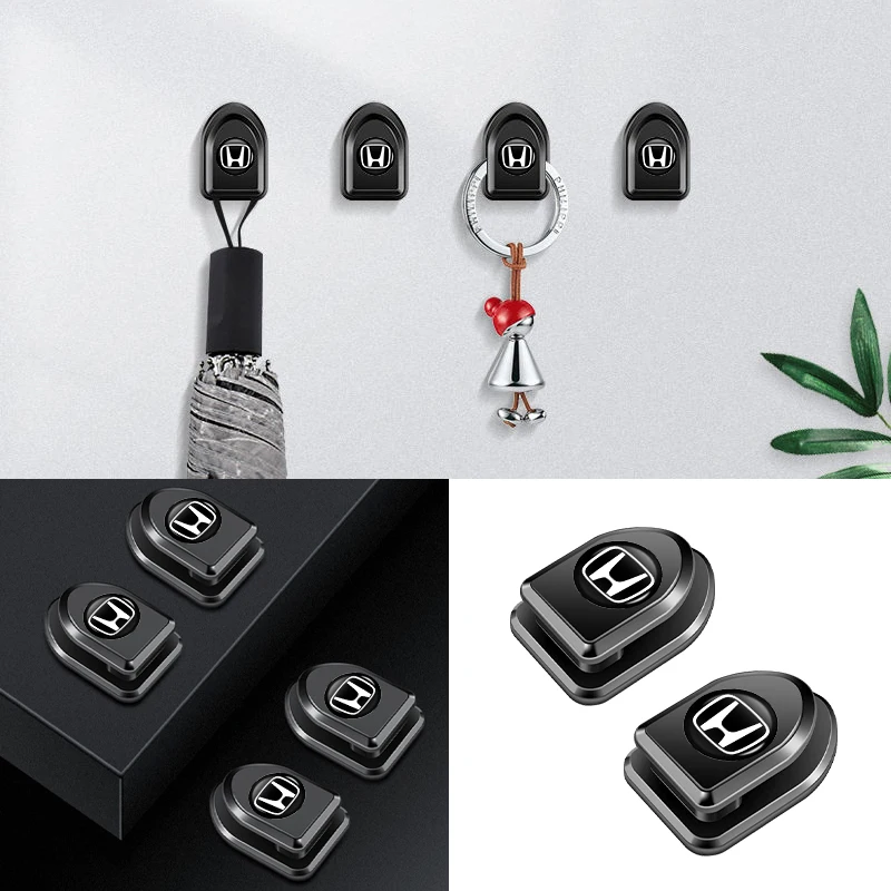 2/4 шт. автомобильные крючки-органайзер вешалка для хранения автоаксессуары Honda