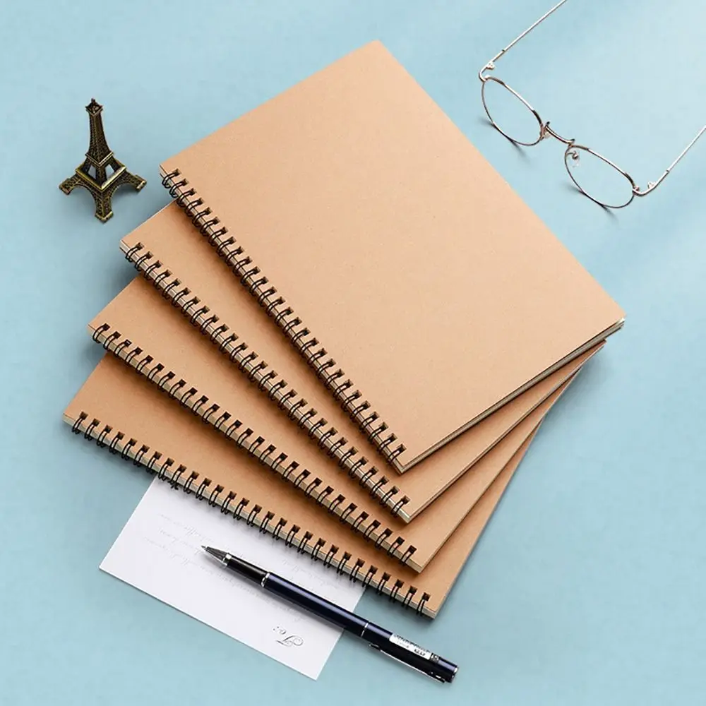 60 листов/книга утолщенный блокнот на катушке A5/B5 листов