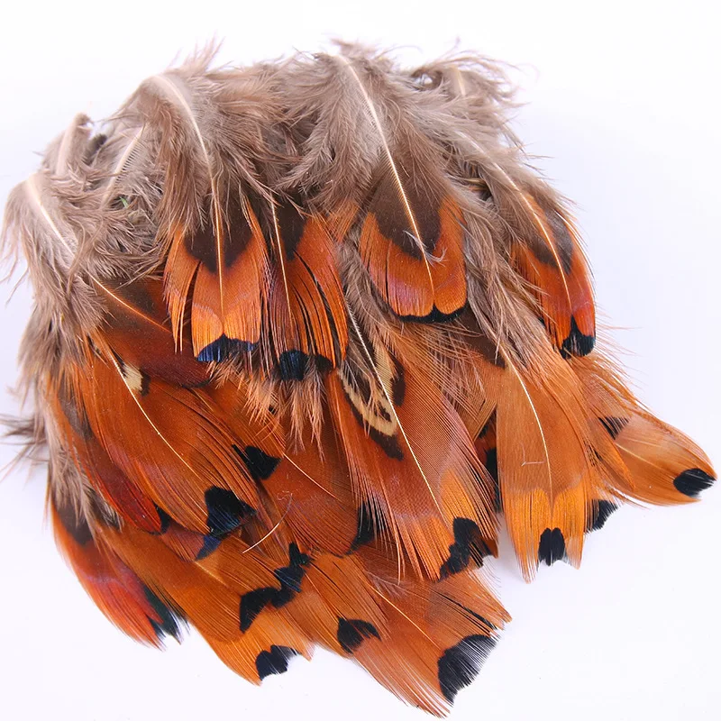 

50/100pcs Two specifications pheasant large Feather Ornament Accessories Artifact Decoration diy handmade feather material