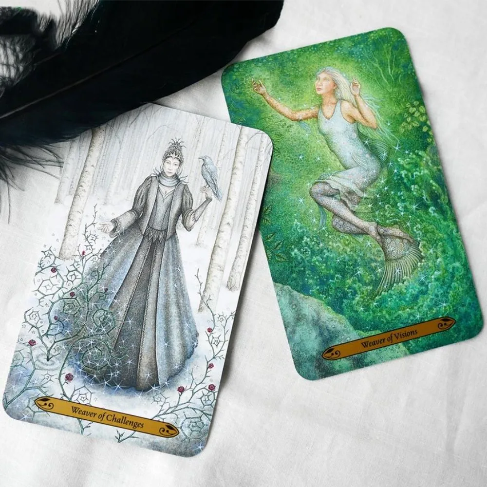 78 шт. колода карт Таро Лес Чарклина английская широкая игра