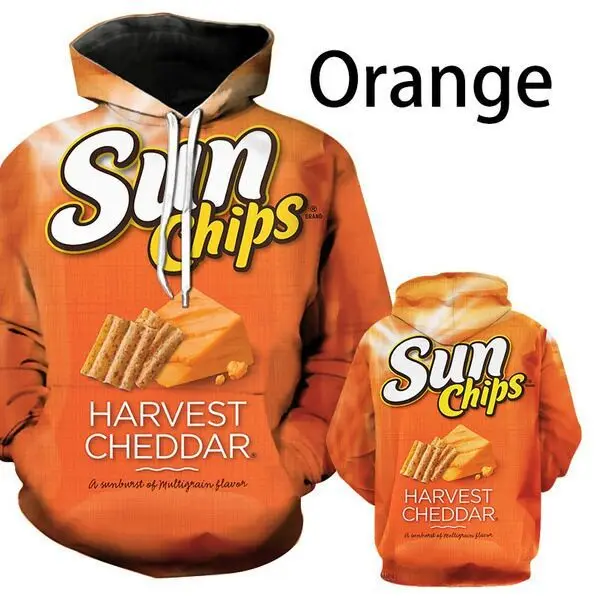 

New 3D Printing Hot Cheetos Adults Fashion Men Women Tracksuits Crewneck Hoodies Plus Size S-7XL Harajuku Four Seasons Casual