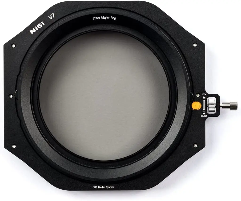 NiSi V7 100mm CPL Filter Holder System Kit Quick Install True Color with 82mm 77mm 72mm 67mm Adapter Ring Lens Cap |