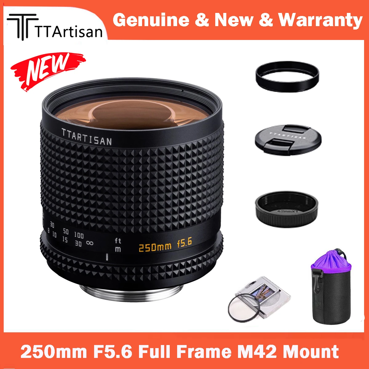 Зеркальный объектив TTAritsan 250 мм F5.6 | AliExpress
