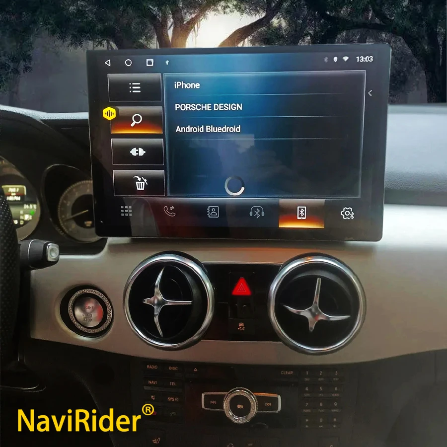 Мультимедийный видеоплеер с сенсорным экраном 13 3 дюйма для Benz Glk Glk200 Glk260 Glk300 Glk350