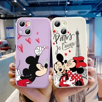 disney mickey mouse london for apple iphone 13 12 mini 11 xs pro max se 2020 x xr 8 7 6 plus liquid silicone tpu rope phone case