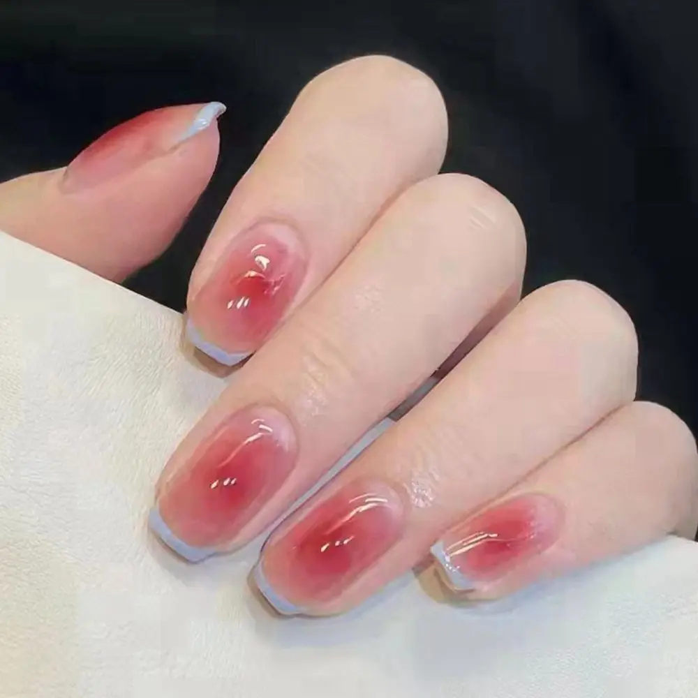 

24pcs/Box Ballerina Full Cover Detachable Artificial Nail Tips Coffin False Nails Wearable Fake Nails
