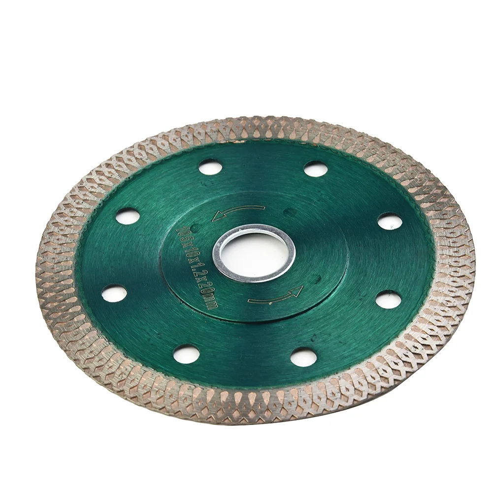 

Useful Brand New Diamond Saw Blade Cutting Blade 8000-11000Rpm Accessories 105mm/115mm/125mm 10mm Increase 22.23 Mm Arbor