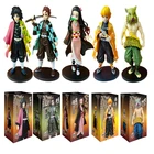 Фигурка Kimetsu no Yaiba 16 см, фигурка агатсума Zenitsu, танджиро незуко, аниме, экшн-фигурка убийца демонов, модель воина из ПВХ, игрушки