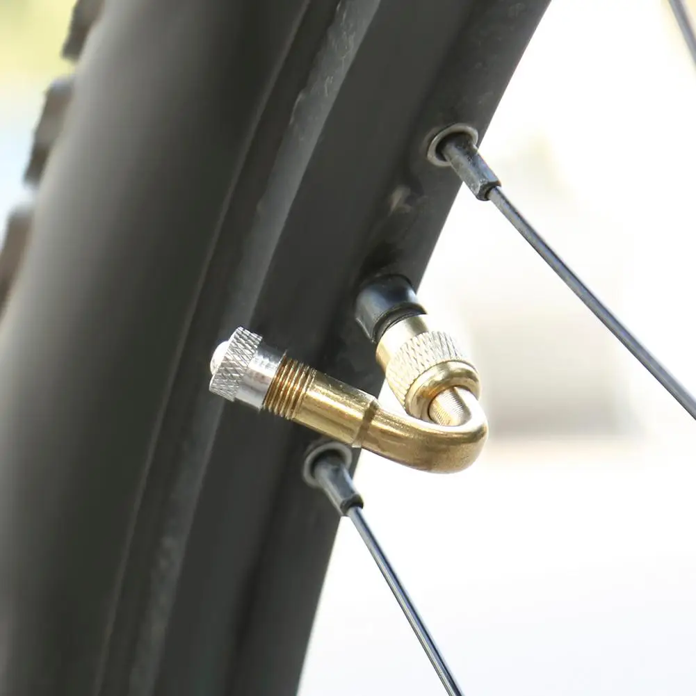 

Brass Air Tyre Valve Tool Schrader Valve Stem with Extension Adapter Motorcycle for Outdoor Caring Personal Bicycle Supply