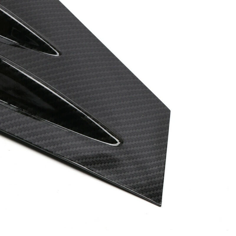 

Rear Triangle Window Louver Spoiler Window Sticker Car For Subaru WRX Sti 2015-2018 Accessories