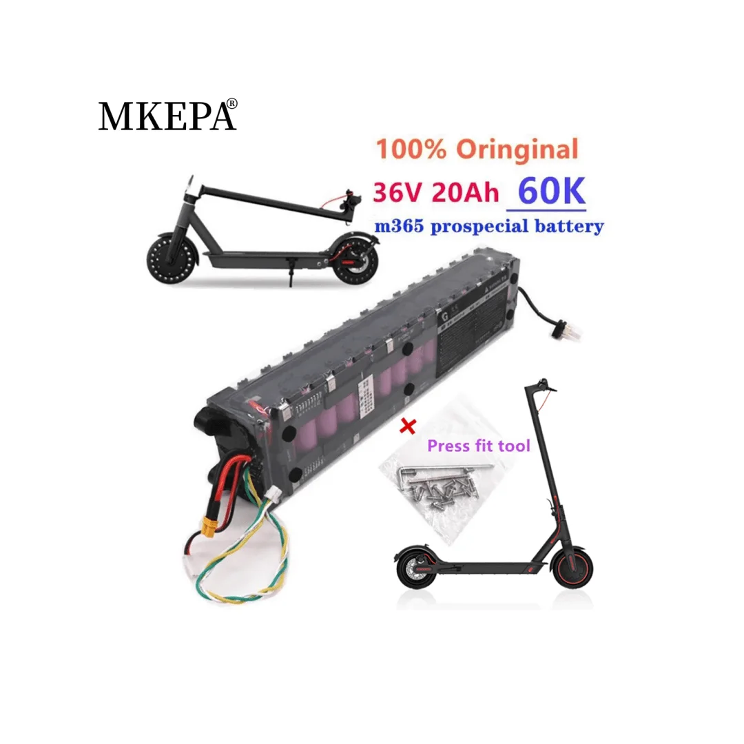 

Аккумулятор для скутера Mi Jia M365, 10 шт., 36 В, 20 А · ч, 60 км