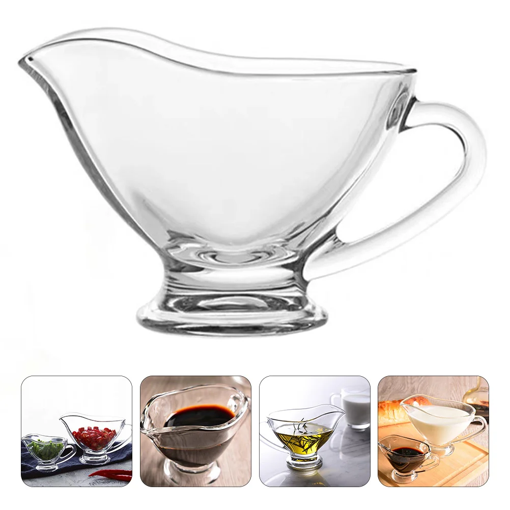 

2pcs Sauce Cup Sauce Dispenser Sauce Container Glass Condiment Cup (47ml)