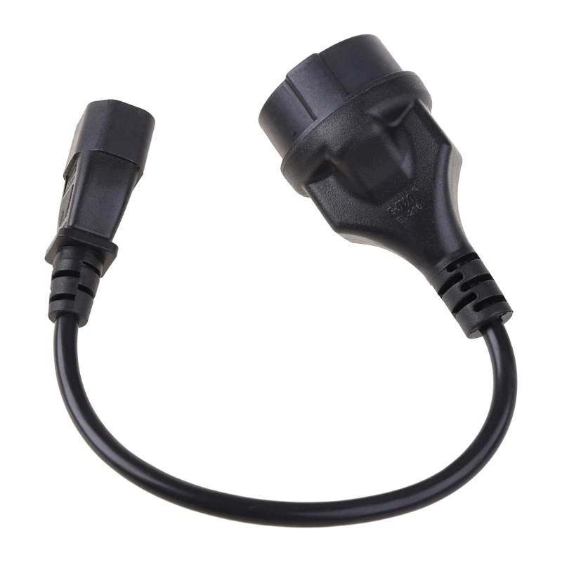 B03F C14 розетка IEC320 C14 в CEE7 Европейская розетка IEC 320 C14 в CEE 7 Европейская Женская мощность UPS/PDU адаптер питания
