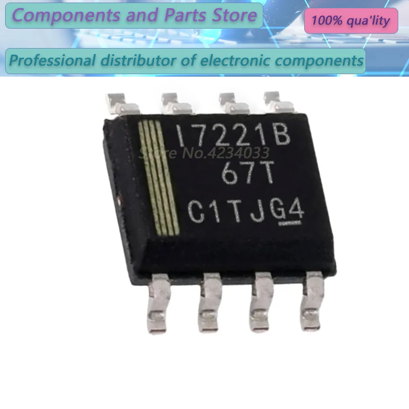 

10PCS ISO7221BDR ISO7221BD ISO7221 SOP8 NEW100% ISO72 21BDR