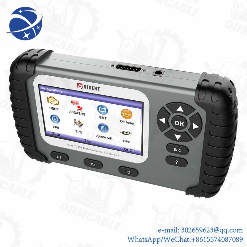 Автомобильный диагностический инструмент VIDENT iAuto702 Pro 702Pro с ABS SRS DPF Сброс масла TPMS SAS инжектор BRT услуги сканер OBD2