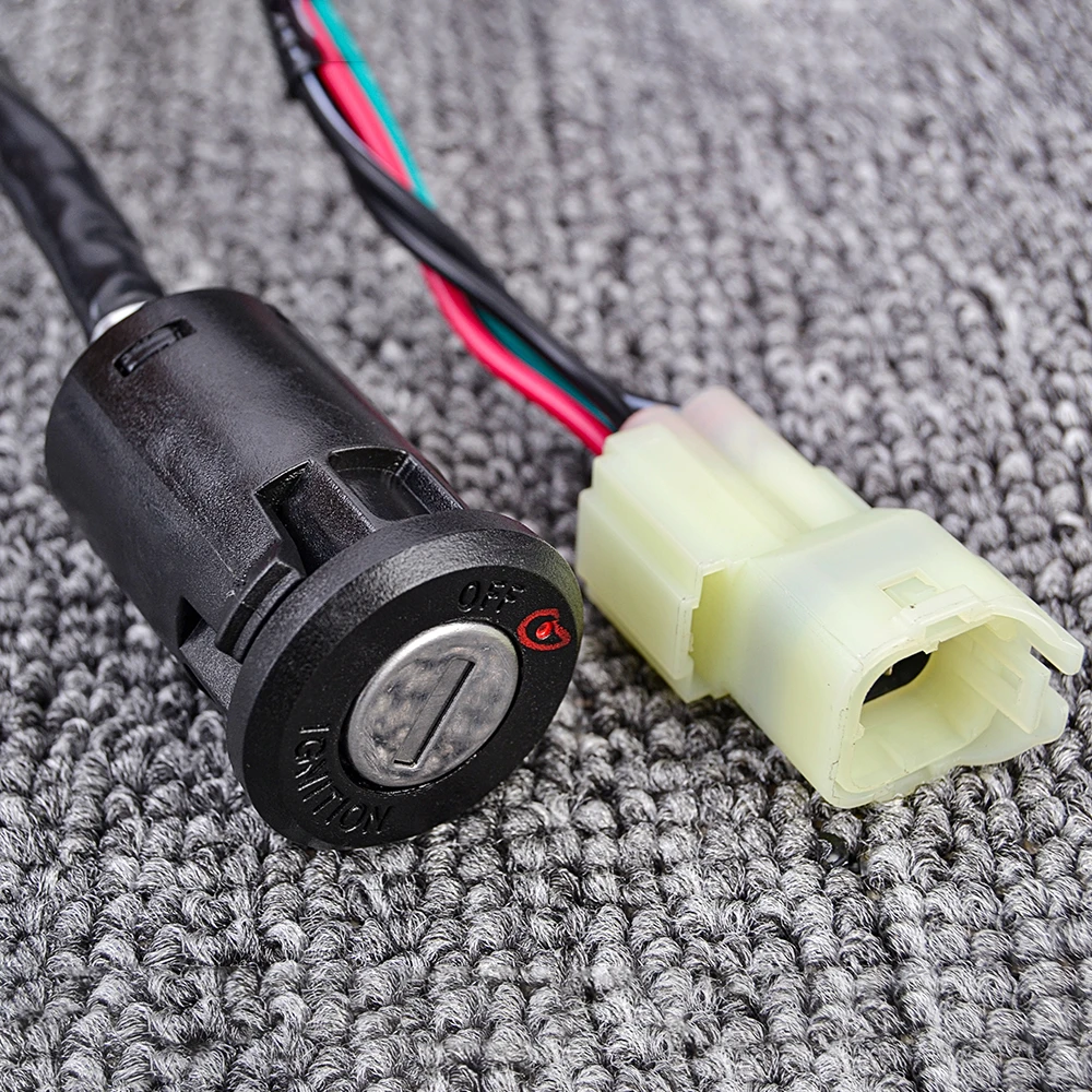 Замок сиденья переключателя зажигания с комплектом ключей для Kymco ATV KXR 250