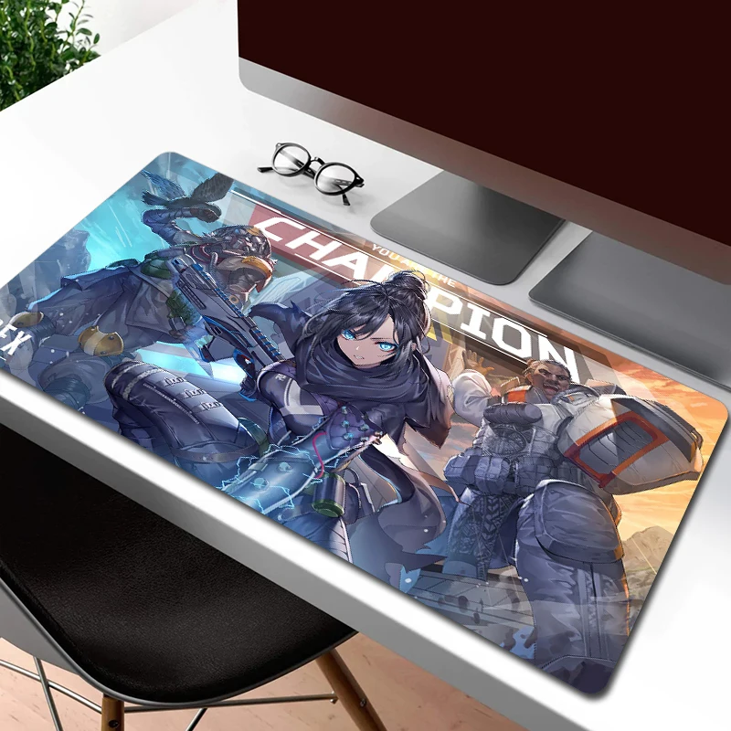 

Apex Legends Mousepad Gaming Large Non-Slip Computer Mouse Pad Gamer Anime Rubber Mouse Mat Extend Locking Edge Laptop Table Mat