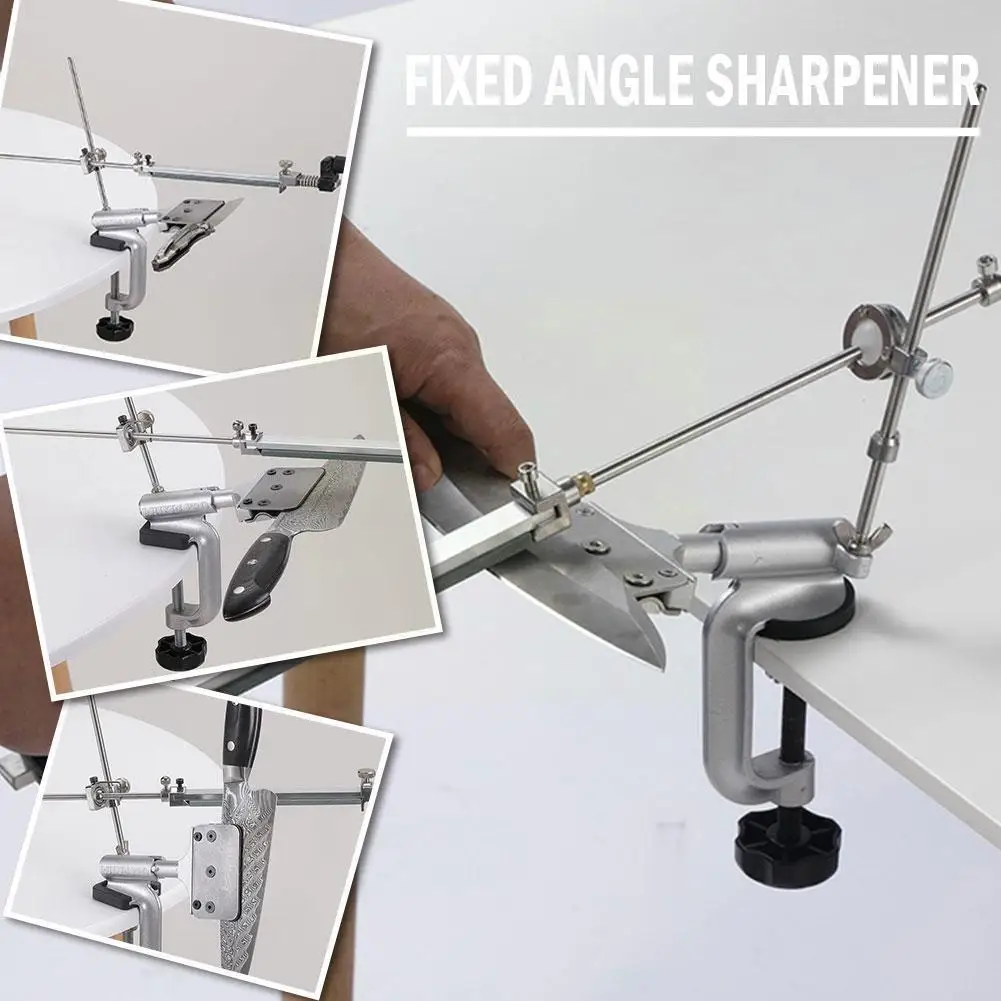 

Professional Knife Sharpener 360 Degree Rotation Flip Sharpening Design Kitchen Steel Kit Knife Chef N0m2