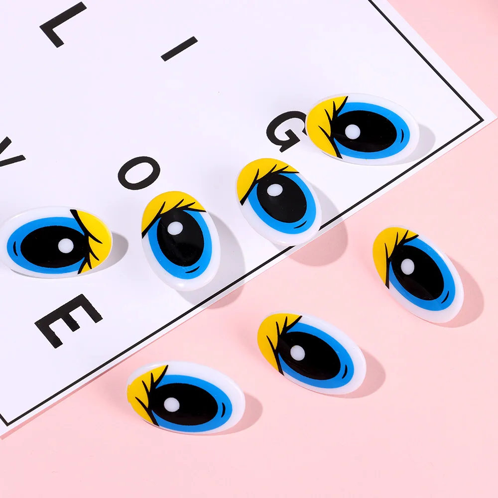 Мультяшные глаза для кукол сделай сам 10 шт