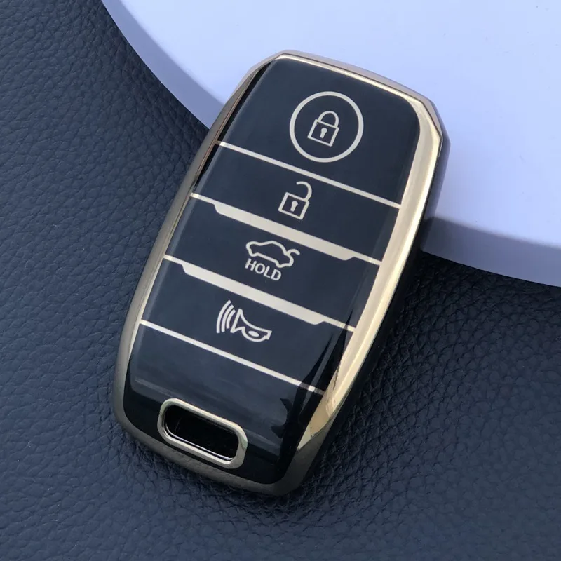 

3 4 Button TPU Car Smart Key Case Cover For Kia Rio Picanto Soul Sorento Ski Sedona Sportage Cerato Optima K2 K3 K4 Kon Key Case