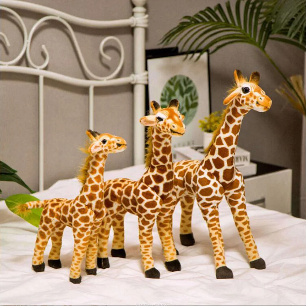 

Cartoon Simulation Giraffe Animals Stuffed Children Plush Toy