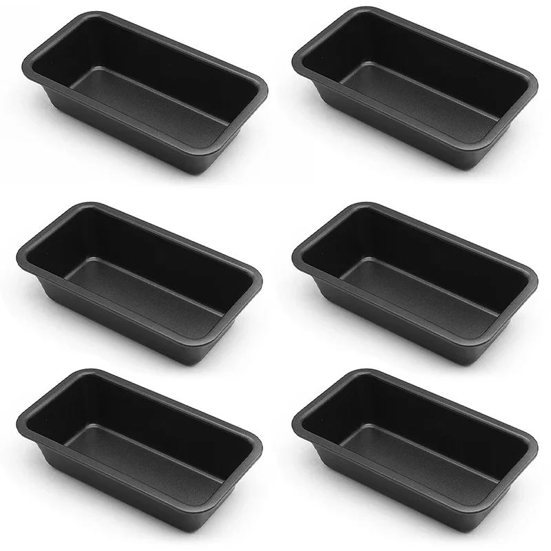 

Формы для хлеба и кексов Venlohome, 4/6 шт., углеродистая сталь, антипригарные