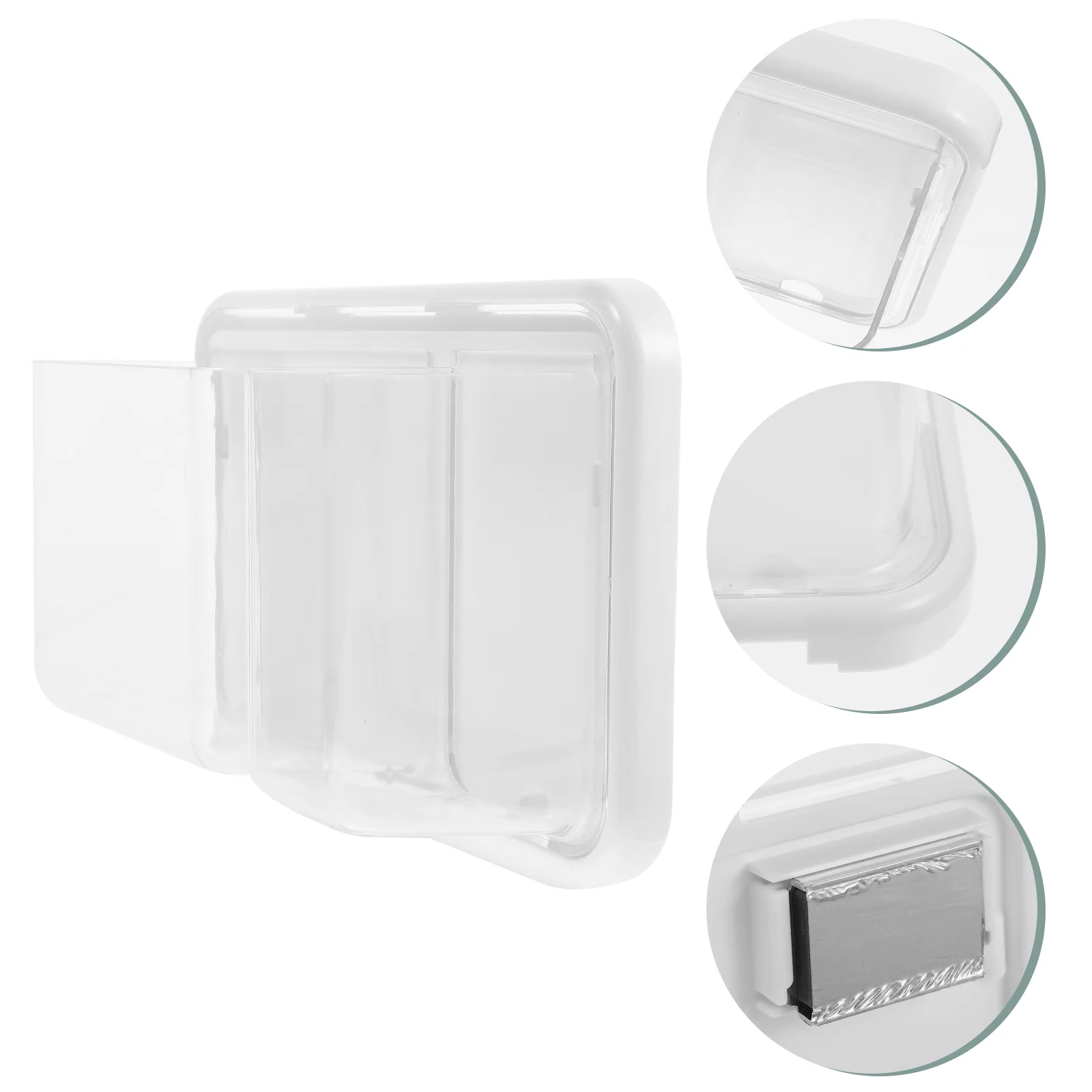 

Rack Magnetic Box Holder Wall Storage Shelf Floating Shower Oven Refrigerator Microwave Pen Kitchen Magnets Fridge Basket